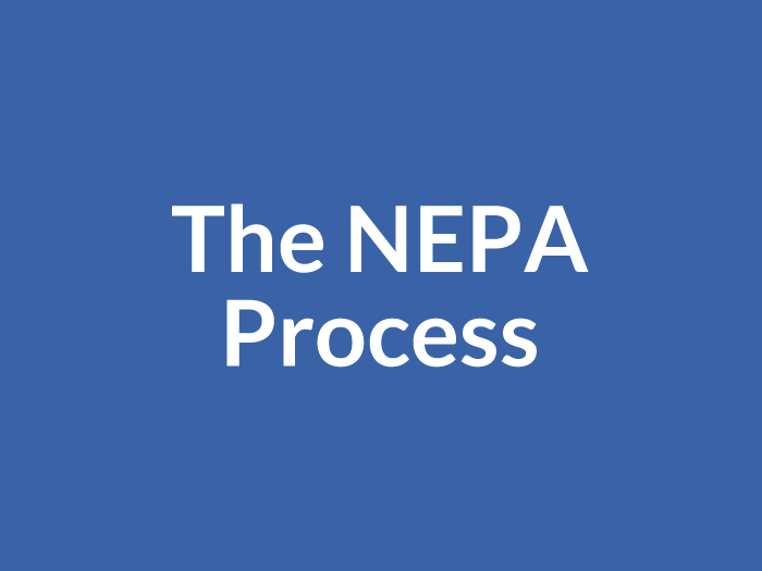 The NEPA Process